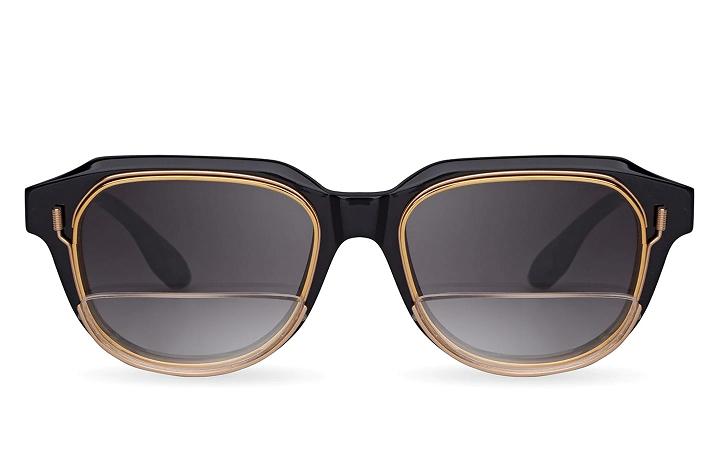 Dita Men's Varkatope Sunglasses Black Gold OTG325874 USA